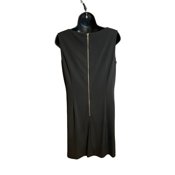 Tahari Sleeveless Sheath Knee-length Dress Sz 6 - Picture 2 of 8